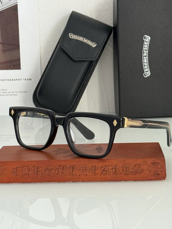 Chrome Hearts PEN 15 BK/GP Glasses Frame ⚜️