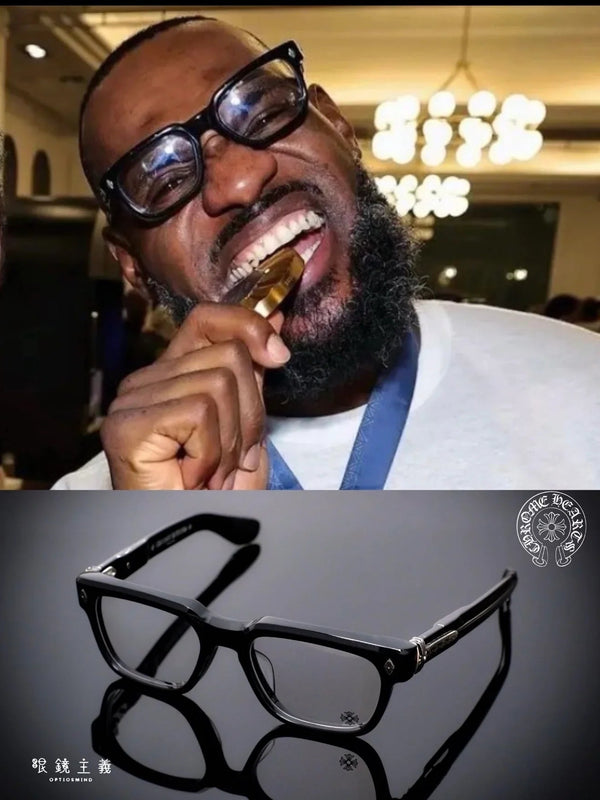 Chrome Hearts PEN 15 BK/GP Glasses Frame ⚜️