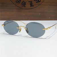 Chrome Hearts SINNERGASM oval round tinted Sunglasses✨