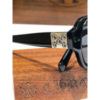Chrome Hearts TV PARTY matty boy square-frame tinted sunglasses🔱