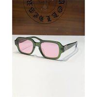 Chrome Hearts TV PARTY matty boy square-frame tinted sunglasses🔱