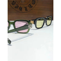 Chrome Hearts TV PARTY matty boy square-frame tinted sunglasses🔱