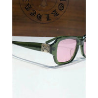 Chrome Hearts TV PARTY matty boy square-frame tinted sunglasses🔱