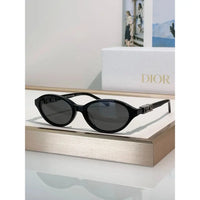 DIOR CD DiorTreasure R1I Black Oval Sunglasses ✨