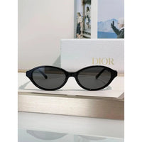DIOR CD DiorTreasure R1I Black Oval Sunglasses ✨