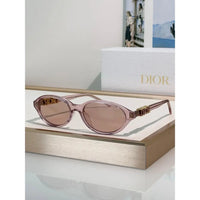 DIOR CD DiorTreasure R1I Black Oval Sunglasses ✨