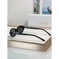 DIOR CD DiorTreasure R1I Black Oval Sunglasses ✨