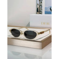 DIOR CD DiorTreasure R1I Black Oval Sunglasses ✨