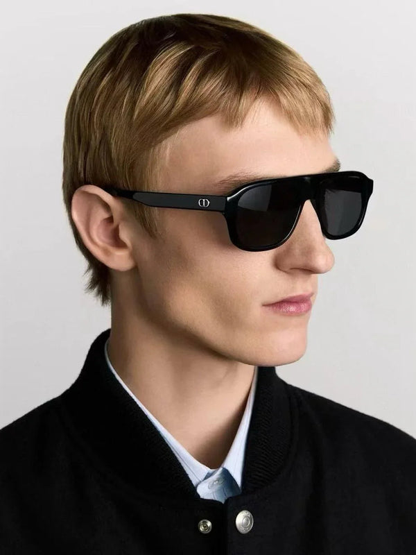 DIOR CD Icon A1F Transparent Beige Pilot  Sunglasses ✨