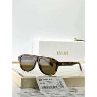 DIOR CD Icon A1F Transparent Beige Pilot  Sunglasses ✨