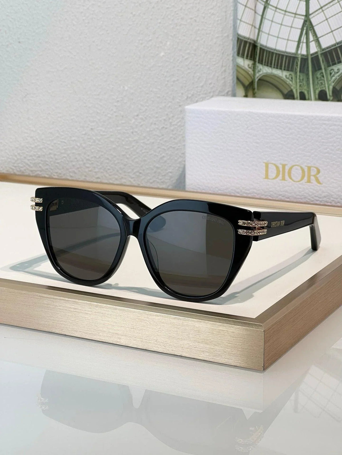 DIOR CDior B4F Black Butterfly Sunglasses✨