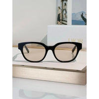 DIOR Christian Dior Label R1F Black and Beige Pantos Sunglasses  ✨