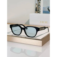 DIOR Christian Dior Label R1F Black and Beige Pantos Sunglasses  ✨