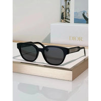 DIOR Christian Dior Label R1F Black and Beige Pantos Sunglasses  ✨