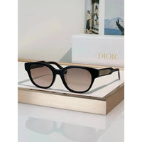 DIOR Christian Dior Label R1F Black and Beige Pantos Sunglasses  ✨