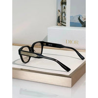 DIOR Christian Dior Label R1F Black and Beige Pantos Sunglasses  ✨