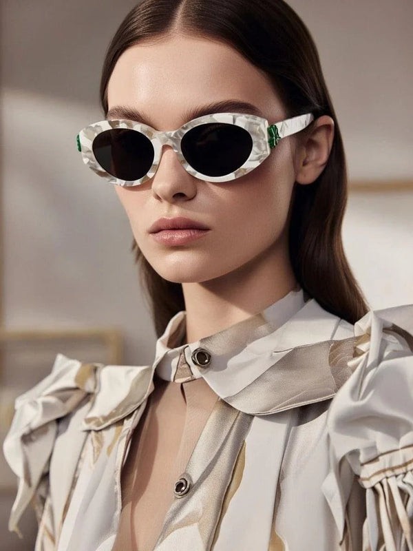 DIOR Dior Clover B1F Transparent Pink Oval  Sunglasses✨