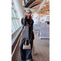 DIOR Dior Clover S1U Gray Rectangular Sunglasses✨