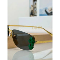 DIOR Dior Clover S1U Gray Rectangular Sunglasses✨