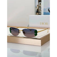 DIOR Dior Clover S1U Gray Rectangular Sunglasses✨