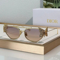DIOR DiorFantastica B1U Butterfly Sunglasses with Swarovski® Crystals 💎