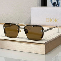 DIOR HOMME NeoDior S4U Mirrored Rectangular Sunglasses✨