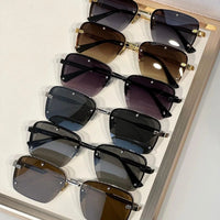 DIOR HOMME NeoDior S4U Mirrored Rectangular Sunglasses✨
