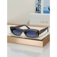 DIOR Dior Initials S1F Black Rectangular Sunglasses✨