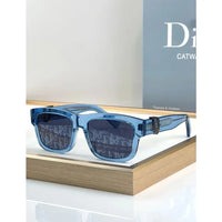 Dior Oblique S3F Transparent Rectangular Sunglasses✨