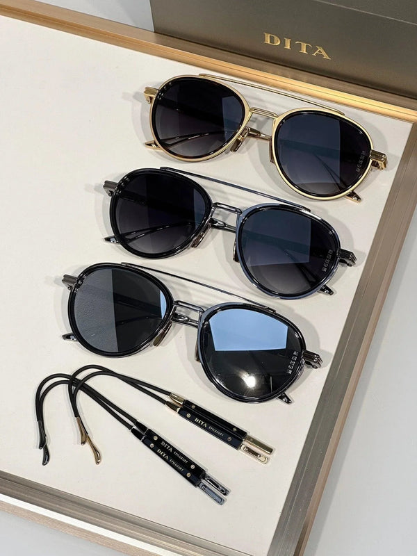 Dita Eyewear  Dita Epiluxury EPLX.4 DES 004 01 Interchangeable Sides Limited Edition Polarised Sunglasses 🔱