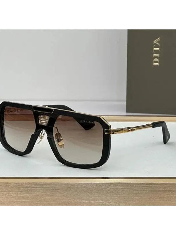 DITA MACH-8 Gold-Brown-Black Unisex  Sunglasses 🔱