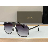 DITA MACH-FIVE Rose Gold-Gold-Brown Unisex Clear Sunglasses 🔱