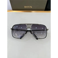 DITA MACH-FIVE Rose Gold-Gold-Brown Unisex Clear Sunglasses 🔱