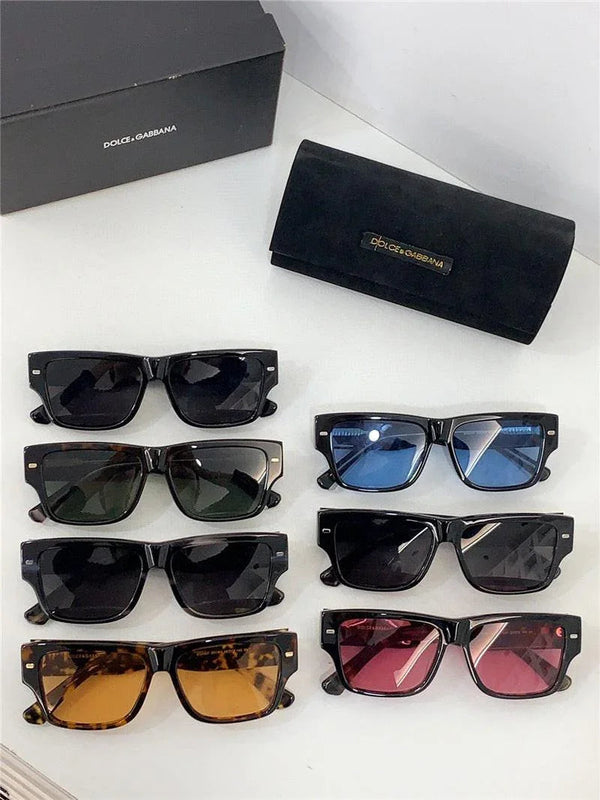 Dolce & Gabbana 4451 Lusso Sartoriale rectangle-frame  Men's  Sunglasses ✨