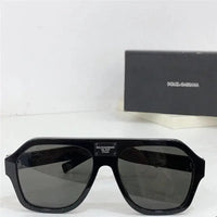 Dolce & Gabbana Eyewear pilot-frame logo-plaque Sunglasses ✨