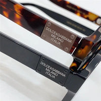 Dolce & Gabbana Eyewear pilot-frame logo-plaque Sunglasses ✨