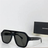 Dolce & Gabbana Eyewear pilot-frame logo-plaque Sunglasses ✨