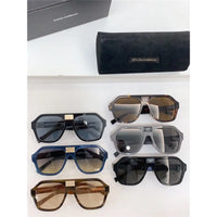 Dolce & Gabbana Eyewear pilot-frame logo-plaque Sunglasses ✨