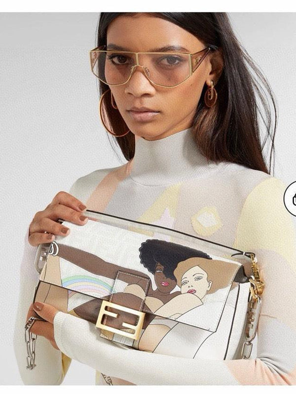 FENDI FF Fendi  FE40051 Disco GeometricSunglasses✨
