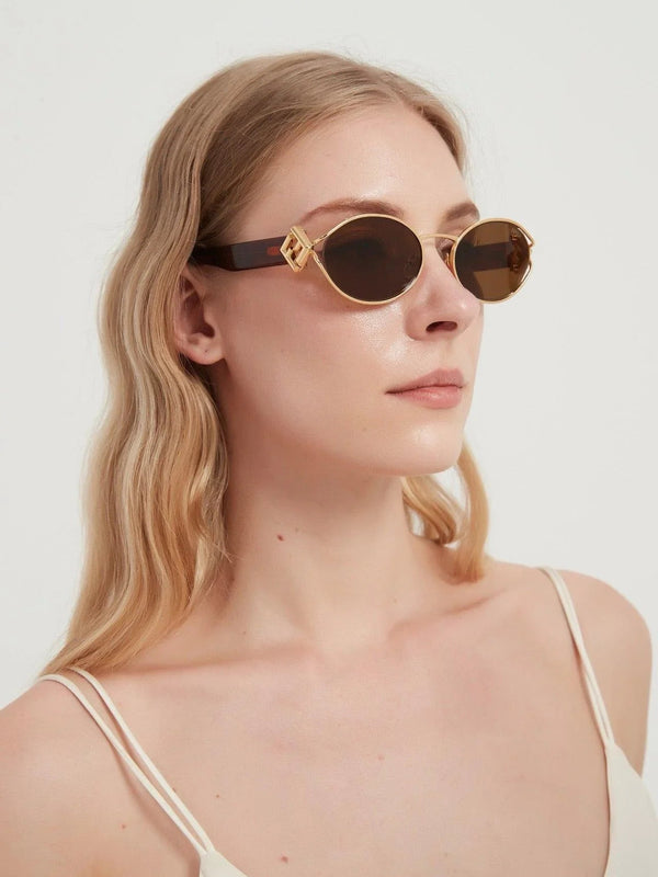 FENDI FF Logo 40218 Women's  Sunglasses✨