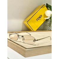 Fendi First FE4075US sunglasses in metal oval shape Women's✨