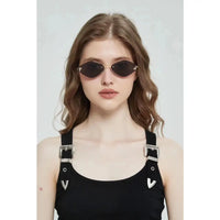 Fendi First FE6082US sunglasses in metal oval shape Women's✨