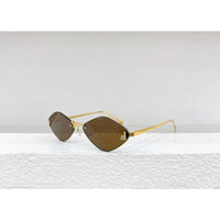 Fendi First FE6082US sunglasses in metal oval shape Women's✨