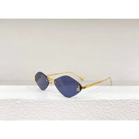 Fendi First FE6082US sunglasses in metal oval shape Women's✨
