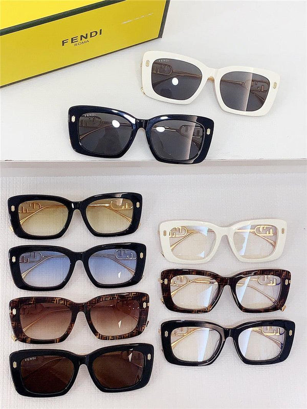 FENDI Roma FD40211 Sunglasses shape Women's✨
