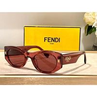 FENDI Roma FE40125 Sunglasses shape Women's✨