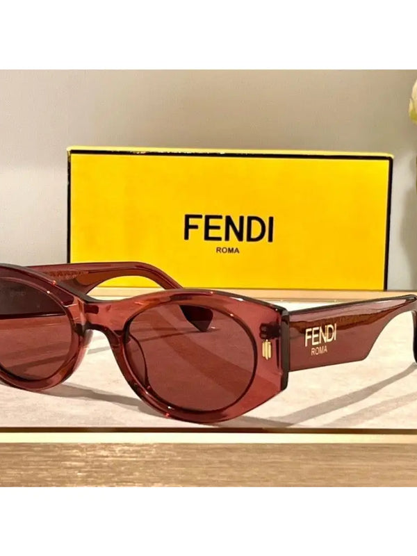 FENDI Roma FE40125 Sunglasses shape Women's✨