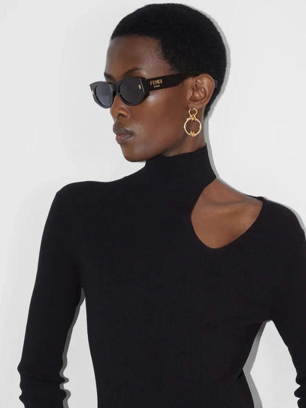 FENDI Fendi Roma FOL083 V1PF1N51 Acetate Sunglasses✨
