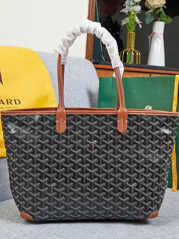 '- Goyard Artois Tote In Goyardine Canvas PM-GM-11 Colors ✨