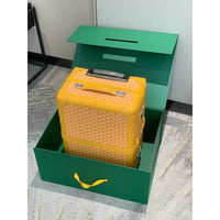 Goyard Bourget PM Trolley Case -9 Colors ✨